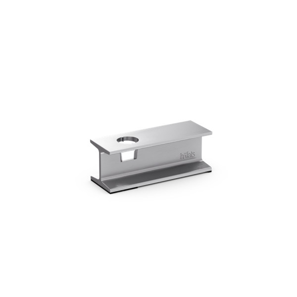HENRY METAL I Bougeoir argent
