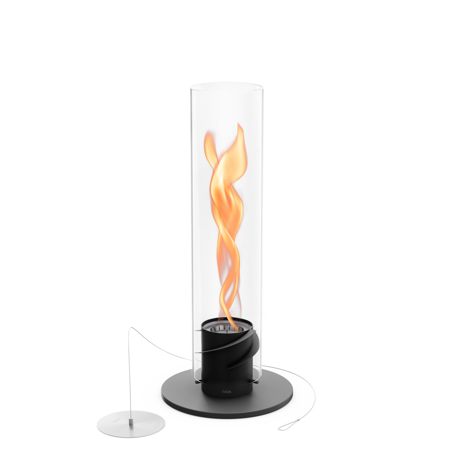 SPIN 1200 Feu de table Noir