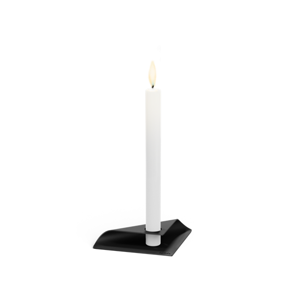 SQUARE CANDLE Bougeoir noir