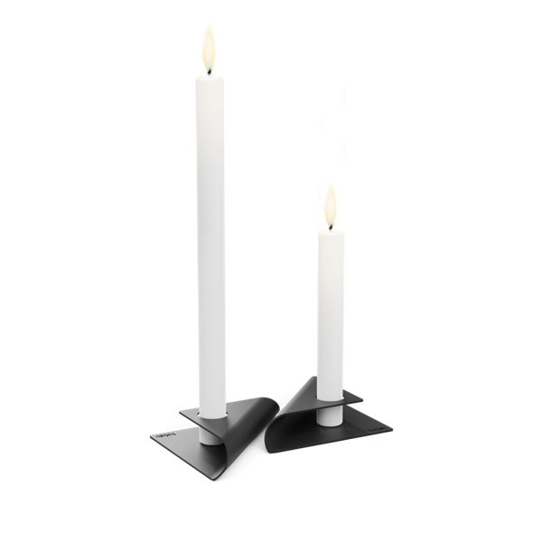 SQUARE CANDLE Bougeoir noir