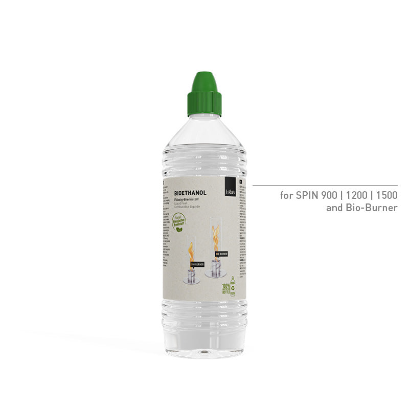 Bioéthanol Liquide Combustible bouteille de 1l Lot de six