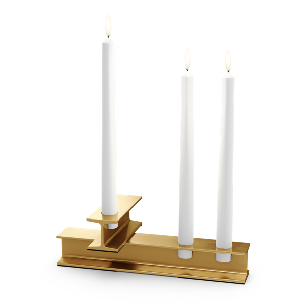 HENRY METAL II Bougeoir or