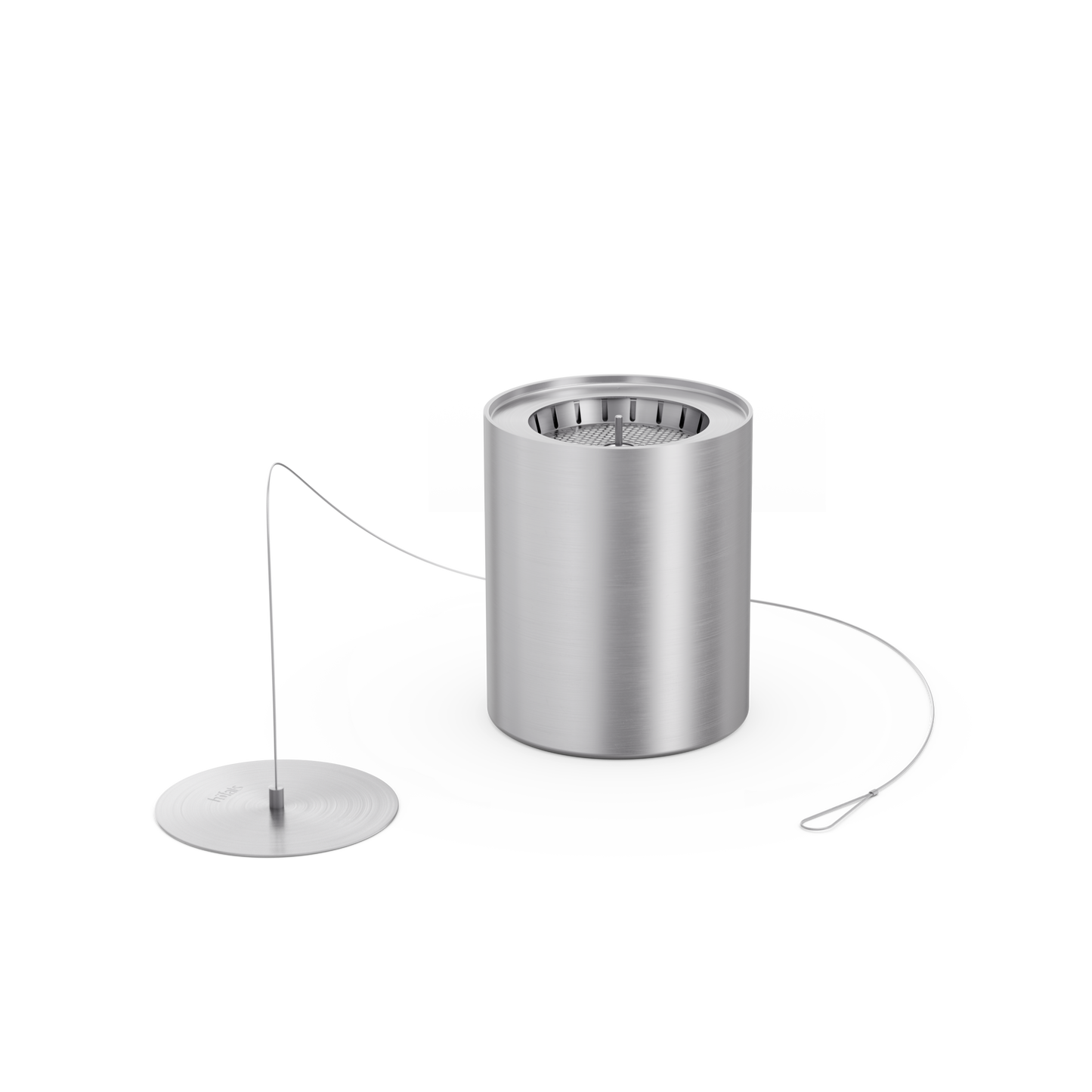 SPIN 1200 Bio-Burner avec Eco-Ring et Couvercle Extincteur