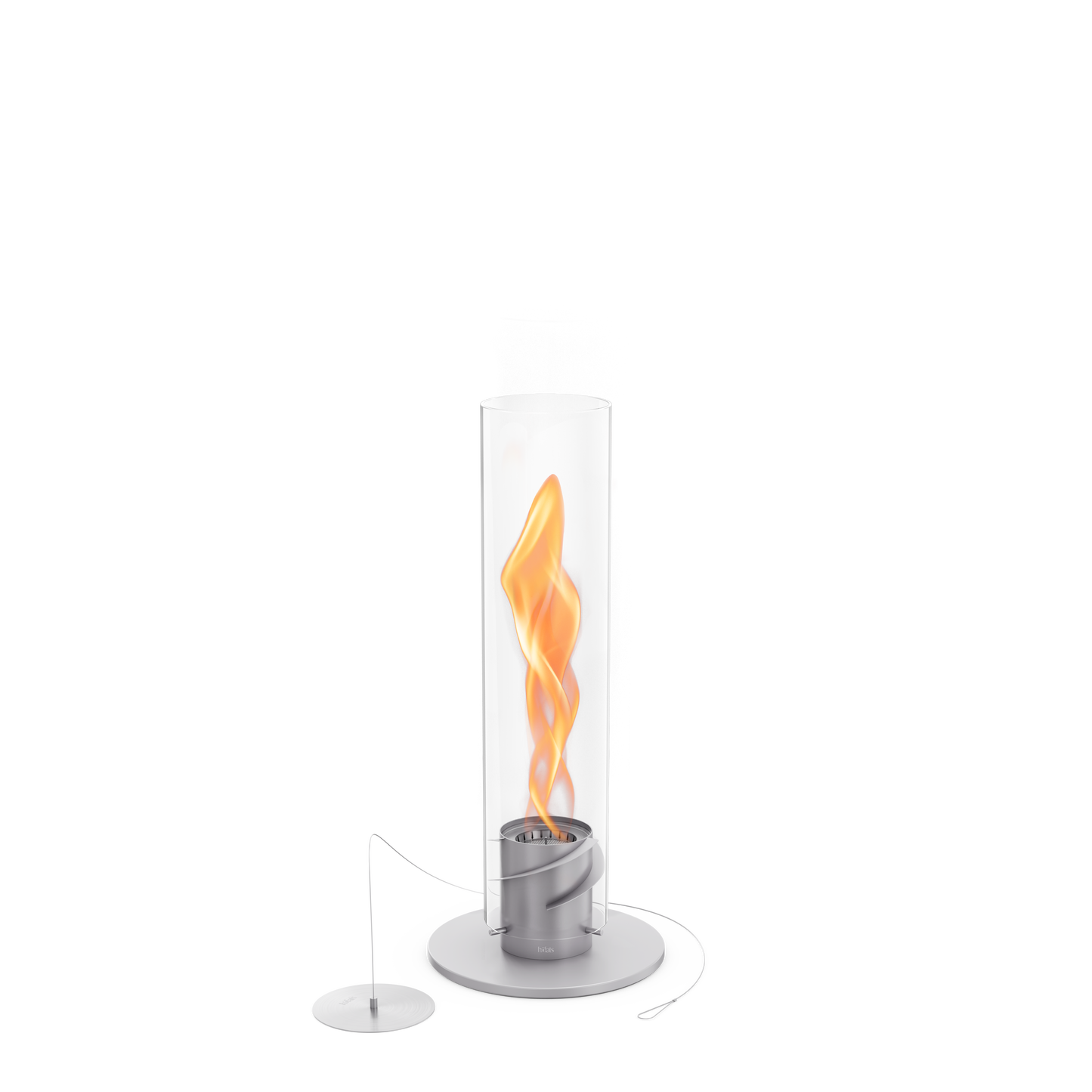 SPIN 120 Feu de table Argent