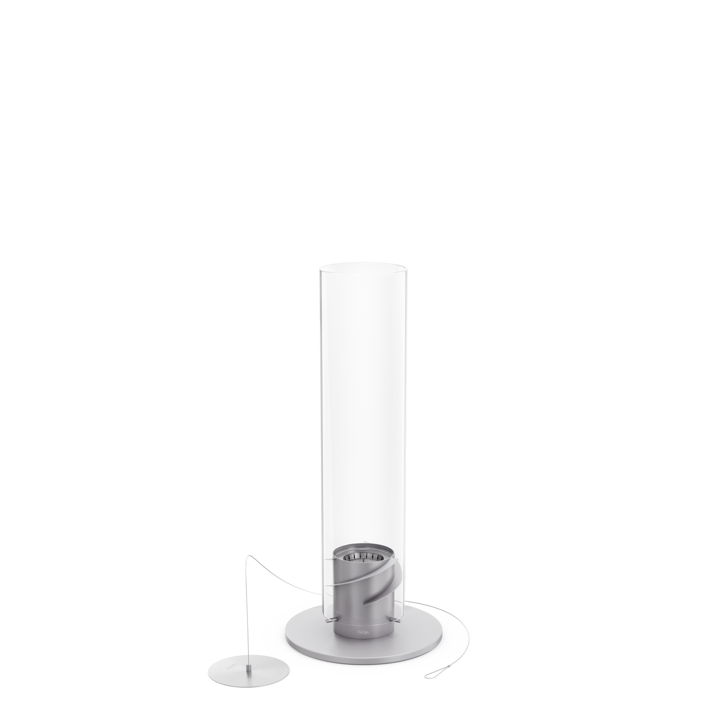 SPIN 120 Feu de table Argent