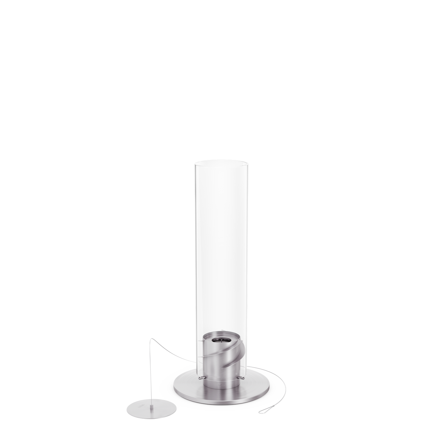 SPIN 900 Feu de table Argent