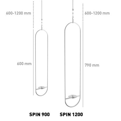 SPIN 900 Système de Suspension argent